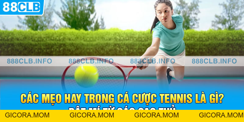 Cá Cược Tennis Là Gì? Hướng Dẫn Toàn Diện Cho Tân Binh  - GICORA.MOM