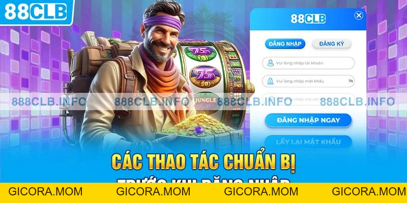 Hướng Dẫn Cách Đăng Nhập 88CLB Cho Các Tân Thủ - GICORA.MOM