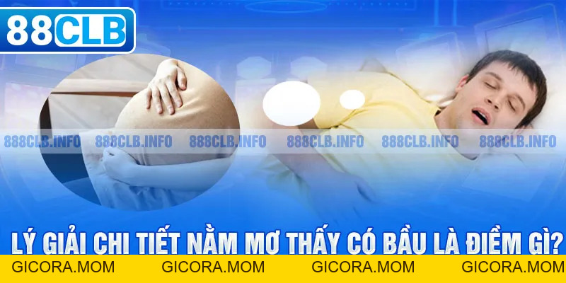 Nằm Mơ Thấy Có Bầu Là Điềm Gì Trong Cuộc Sống Hiện Nay? - GICORA.MOM