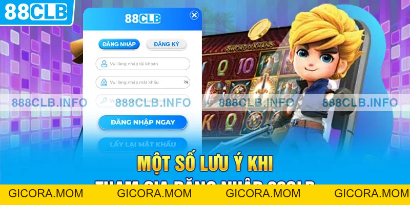 Hướng Dẫn Cách Đăng Nhập 88CLB Cho Các Tân Thủ - GICORA.MOM