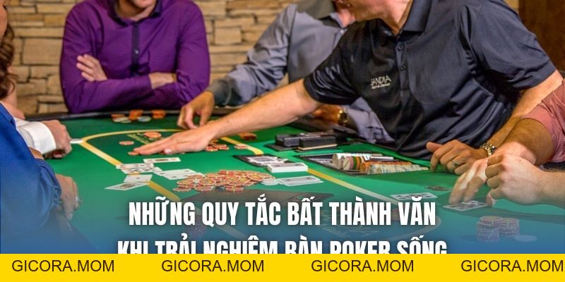 Trải Nghiệm Chơi Poker Tại Sòng Sống: Bí Kíp Cho Tân Thủ - GICORA.MOM