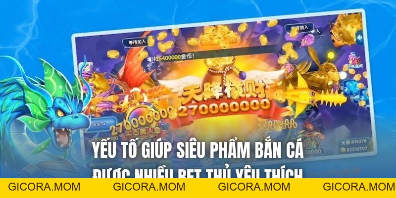 Game Bắn Cá Đổi Tiền Cực Hot, Làm Giàu Không Ngừng Nghỉ - GICORA.MOM